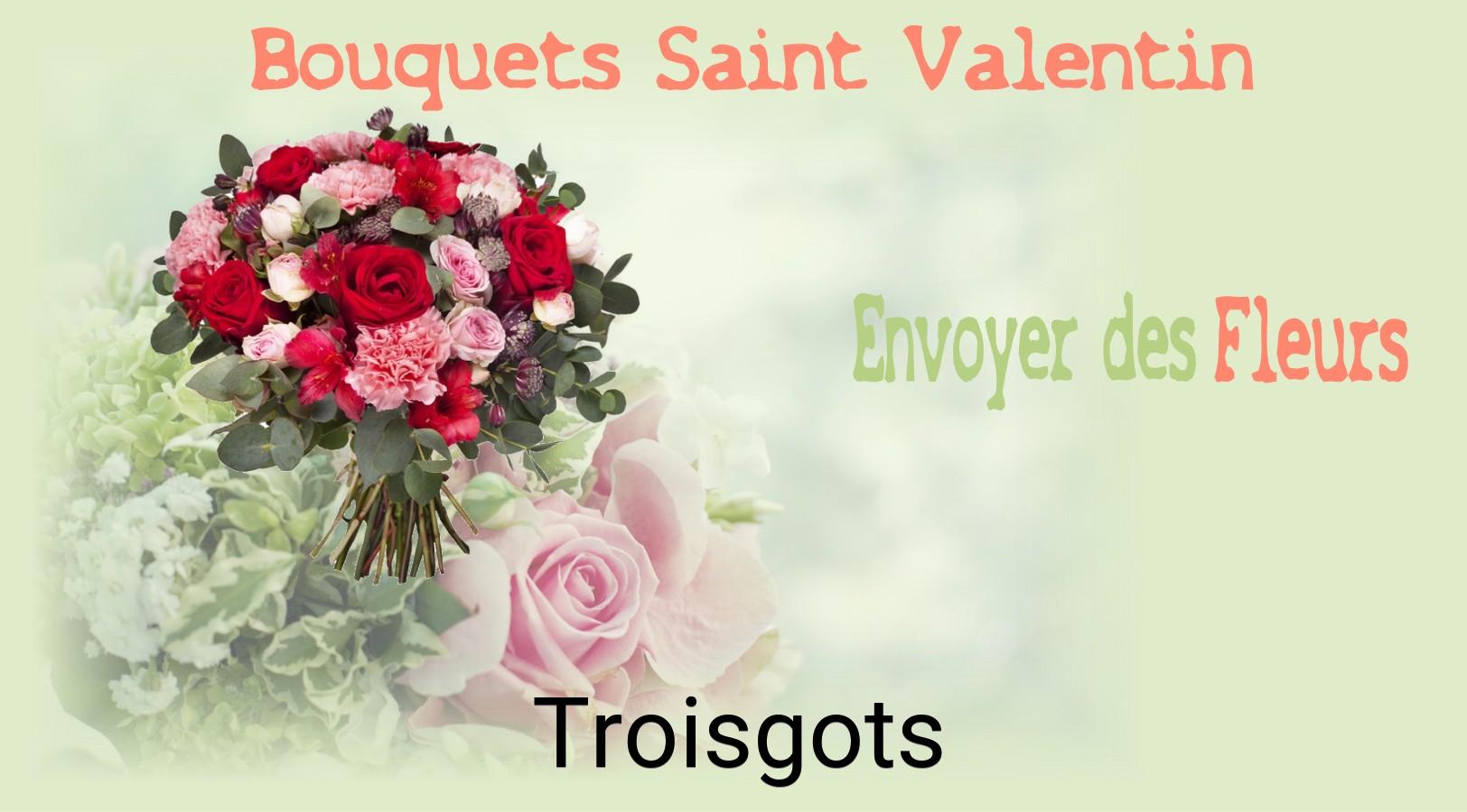 Roses de Saint-Valentin livrées à Troisgots